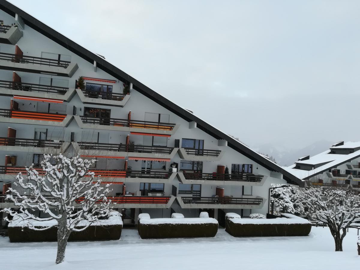 Romantic Chalet-Style Flat With Mountain View Torgon Ngoại thất bức ảnh