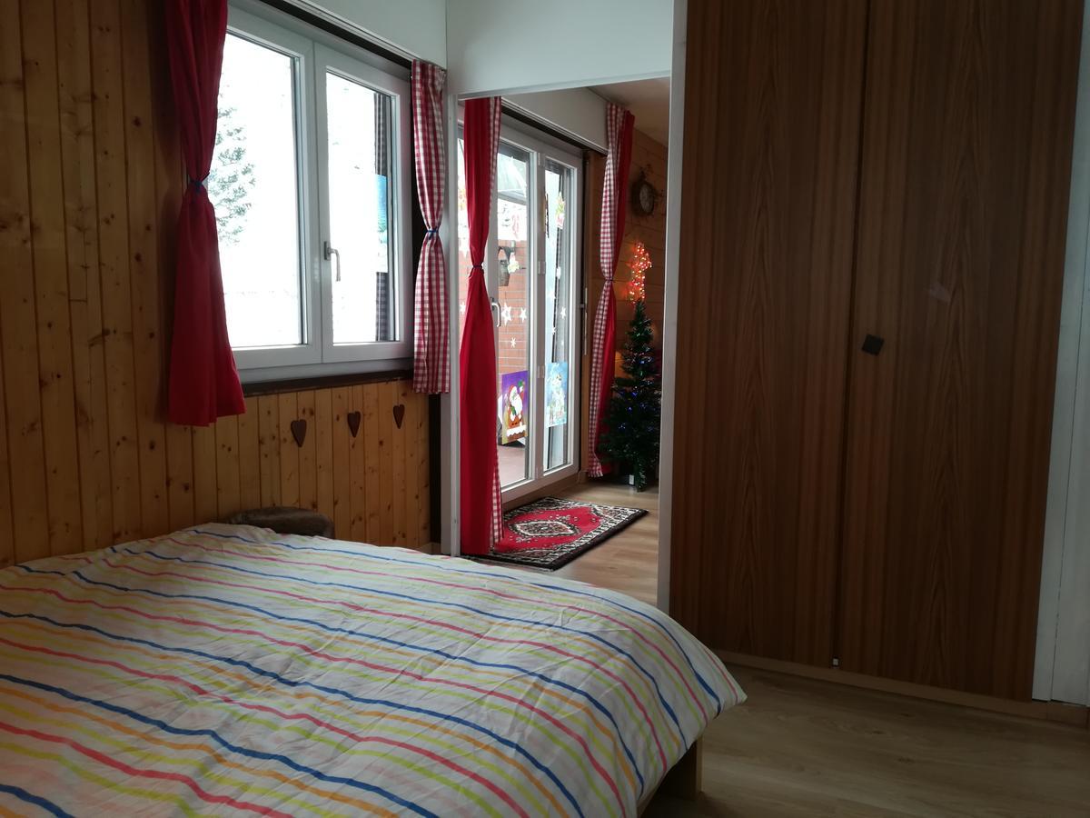 Romantic Chalet-Style Flat With Mountain View Torgon Ngoại thất bức ảnh