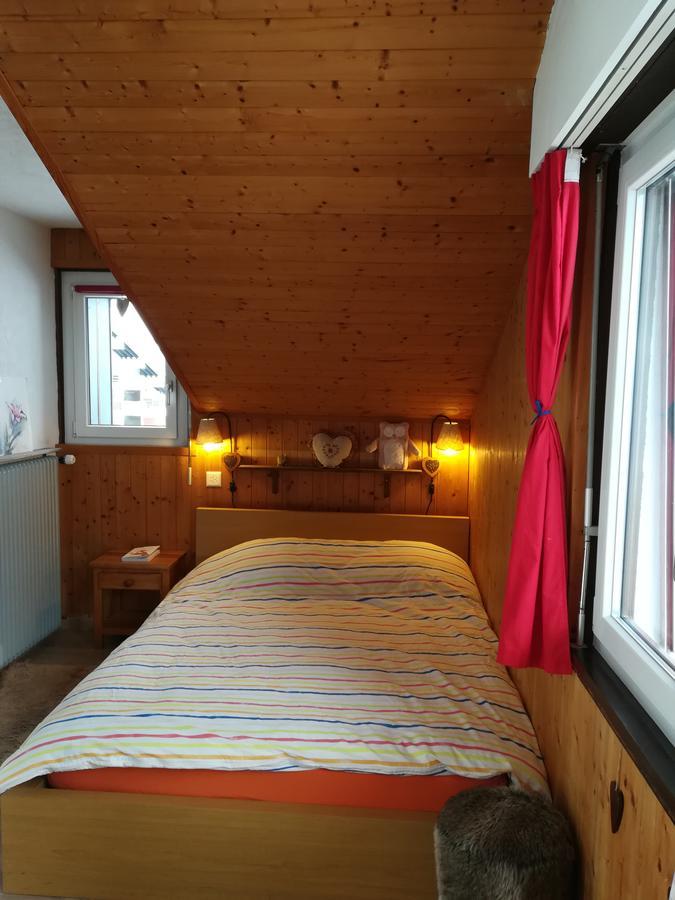 Romantic Chalet-Style Flat With Mountain View Torgon Ngoại thất bức ảnh